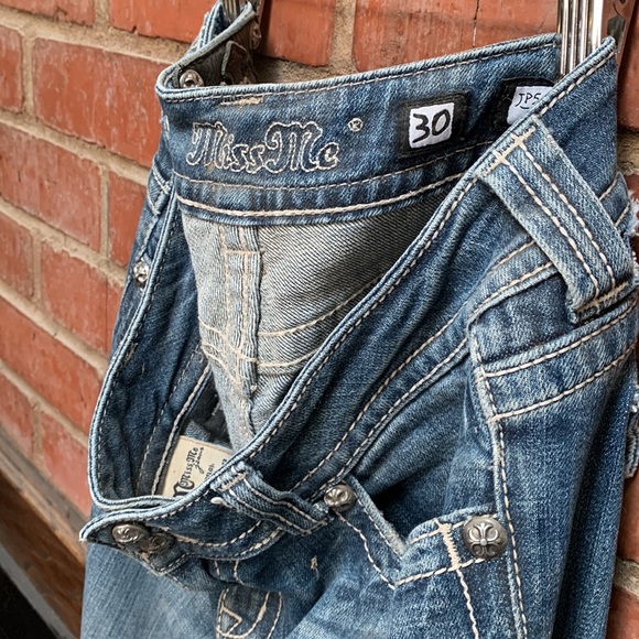 Miss Me boot cut jeans Dark 13 color - Picture 4 of 9